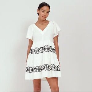 Old Navy embroidered swing dress.